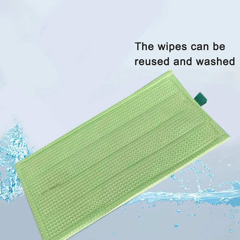 A46T 2PCS Mop Cloth for Vorwerk Kobold SP600 MF600 Vacuum Cleaner Spare Parts Accessories Wet & Dry Washable Mop Pad