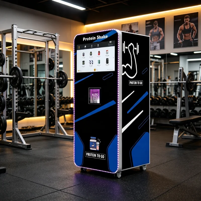 Health Wellness Spa - Multi-scene Floor Standing Protein Shake Machine,