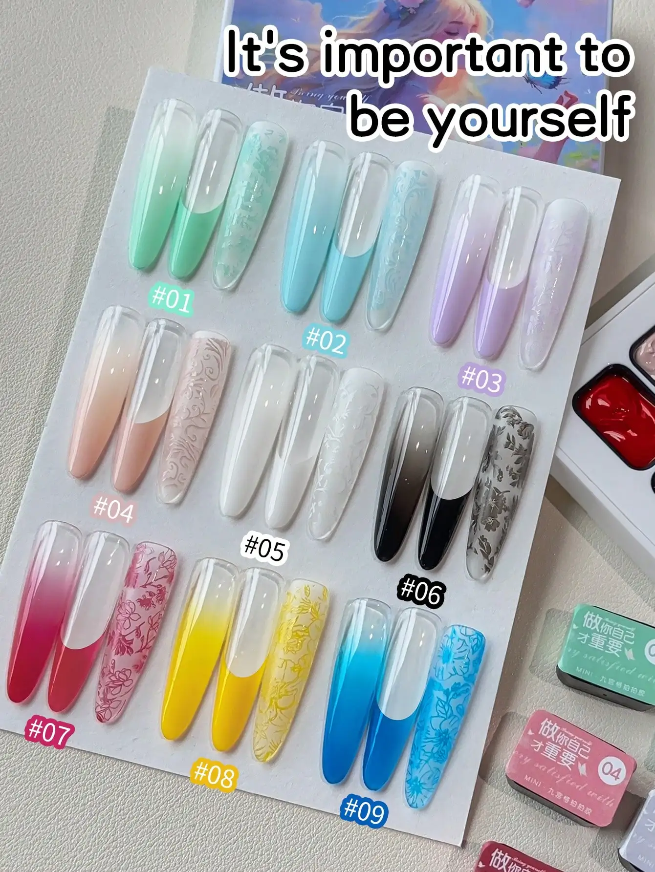 

Jillradia 9 шт. Гель-лак для ногтей Гель для дизайна ногтей своими руками, долговечный набор УФ-светодиодных гель-лаков, креативный подарок для женщин и девочек