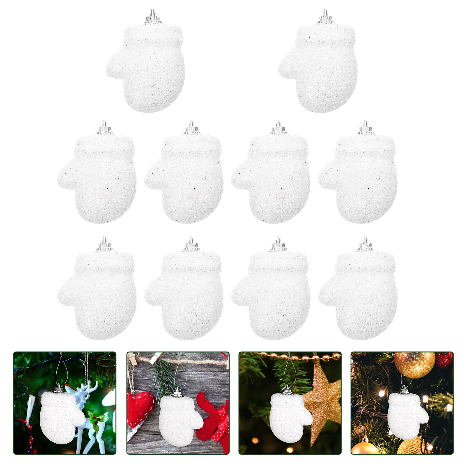 

10Pcs Foam Boot Xmas Tree Pendants Hanging Decorations Christmas Festival Home Window Party Ornaments Christmas Foams Pendants