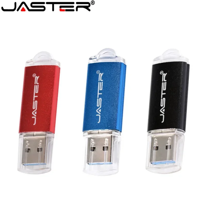 

JASTER Металлический USB-накопитель 2.0 64 ГБ Мини-накопитель 4 ГБ Pendrive 8 ГБ Память 16 ГБ U-диск 32 ГБ Бесплатный логотип Фотографические подарки