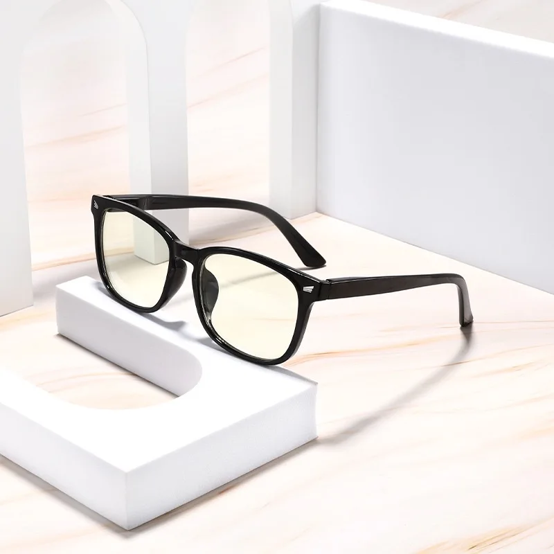 

ZHIQING Anti Blue Light Optical Glasses Men Glasses Frame Eyeglass Frame for Women Myopia Eyeglasses Reading Glasses Frames