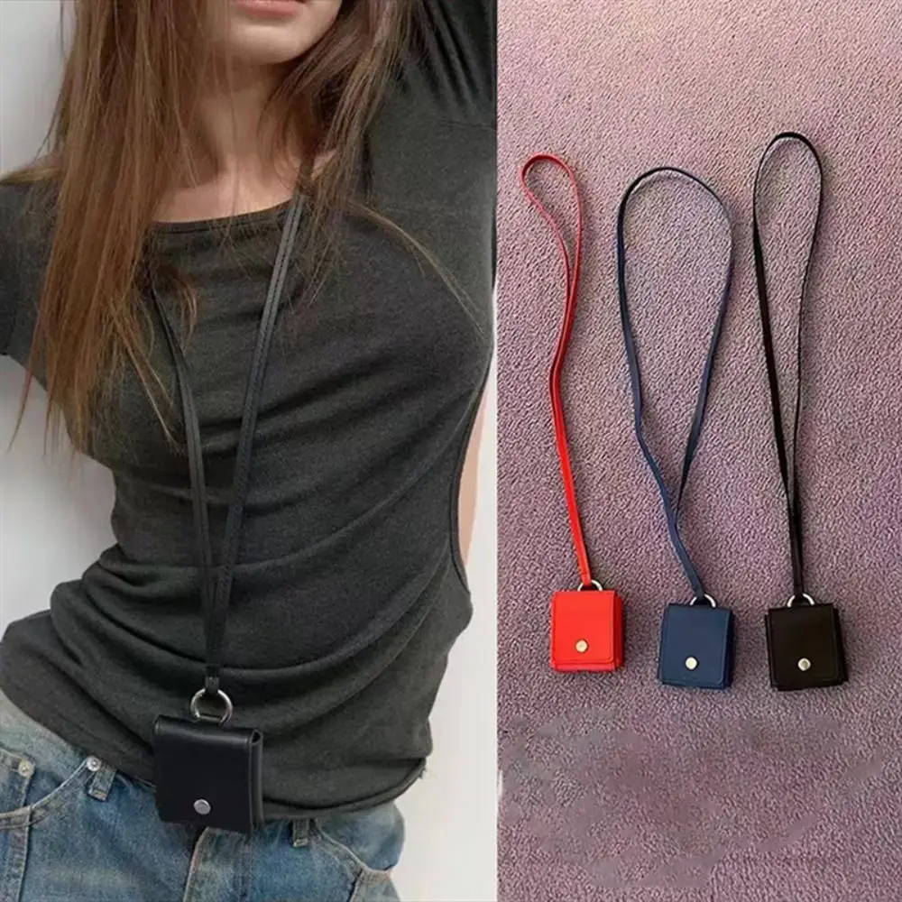 

PU Leather Material PU Leather Shoulder Bag Mini Size Multifunctional Mini Crossbody Bag Solid Color Durable Mini Pouch