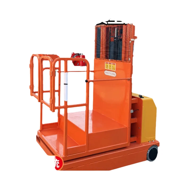 منصة العمل الجوي الأوتوماتيكية بالكامل آلة التعامل مع المواد شبه الكهربائية منصة الرفع المتنقلة
