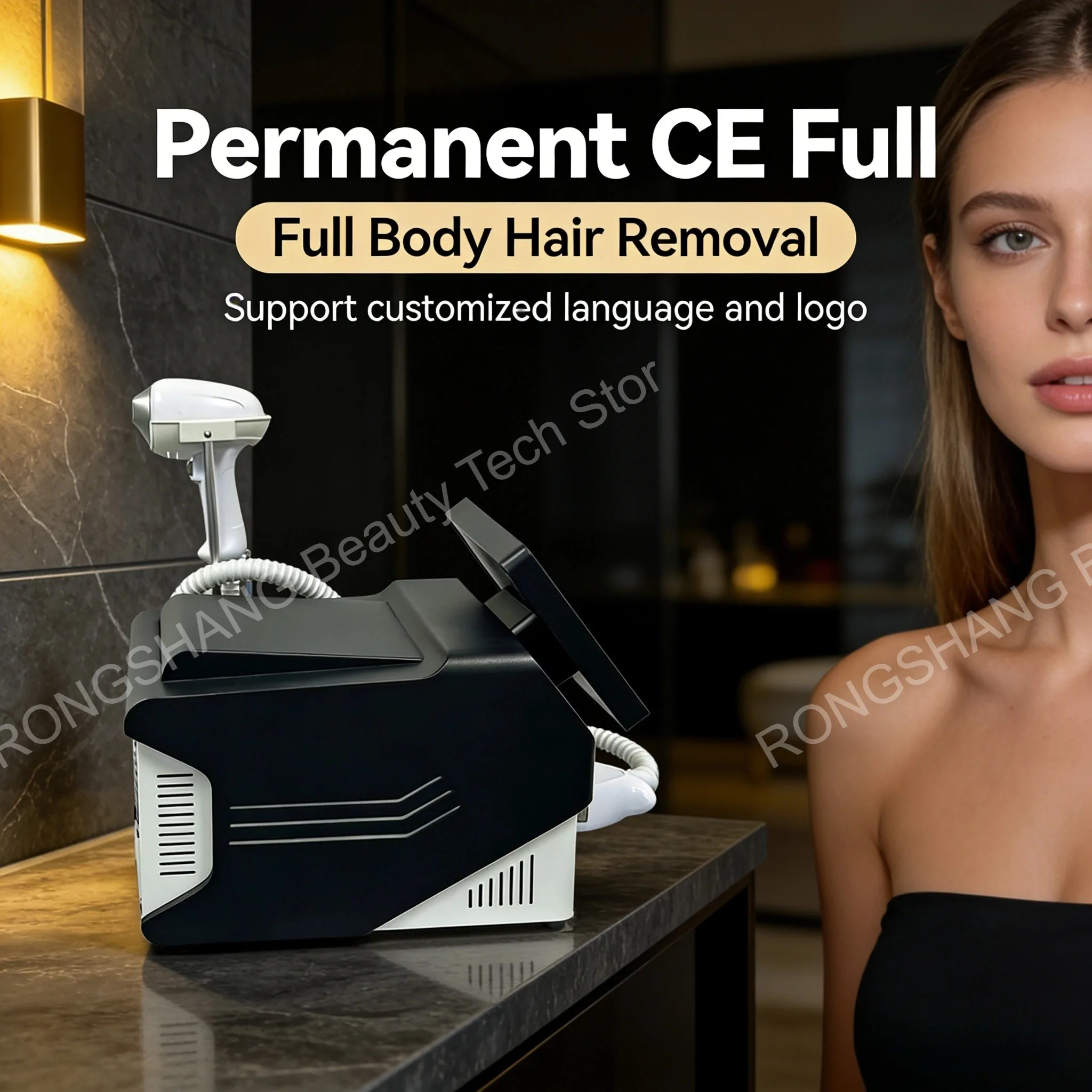 

Аппарат для перманентного лазерного удаления волос с сертификатом CE для удаления волос на всем теле, для салонов красоты