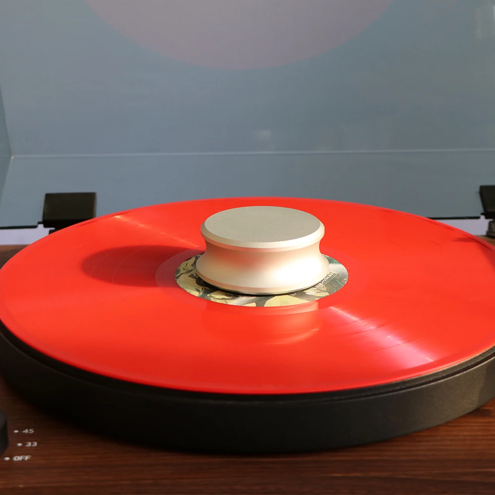 LP Vinyl Recorder 280G 350g Clip Disc Legierung Aufnahme Aluminium Eliminierung Plattenspieler Vinyl LP Disc Stabilisator – Detail 18