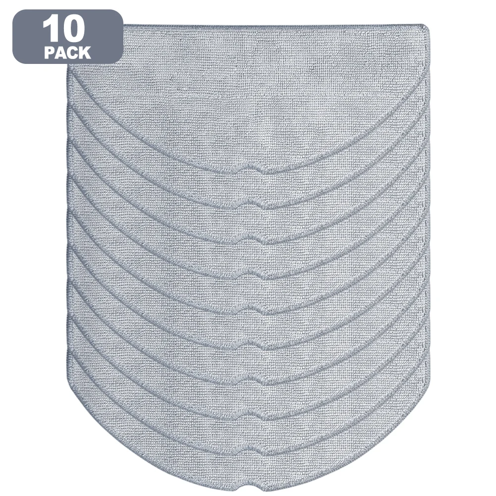 For ILIFE A30 Pro Self Emptying Robot Vacuum Mop Cloth Replacement Kit Includes 4 or 10 Microfiber Cleaning Rags