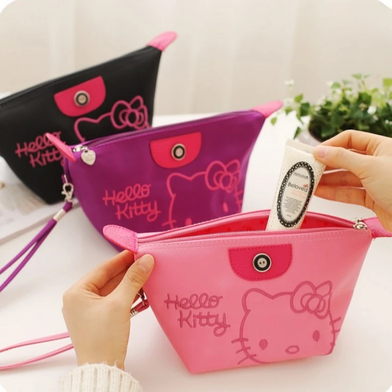 

New Hot-selling Simple Solid Color Cosmetic Bag Large-capacity Storage Bag Portable Toiletry Bag Cute Waterproof Ins Wind