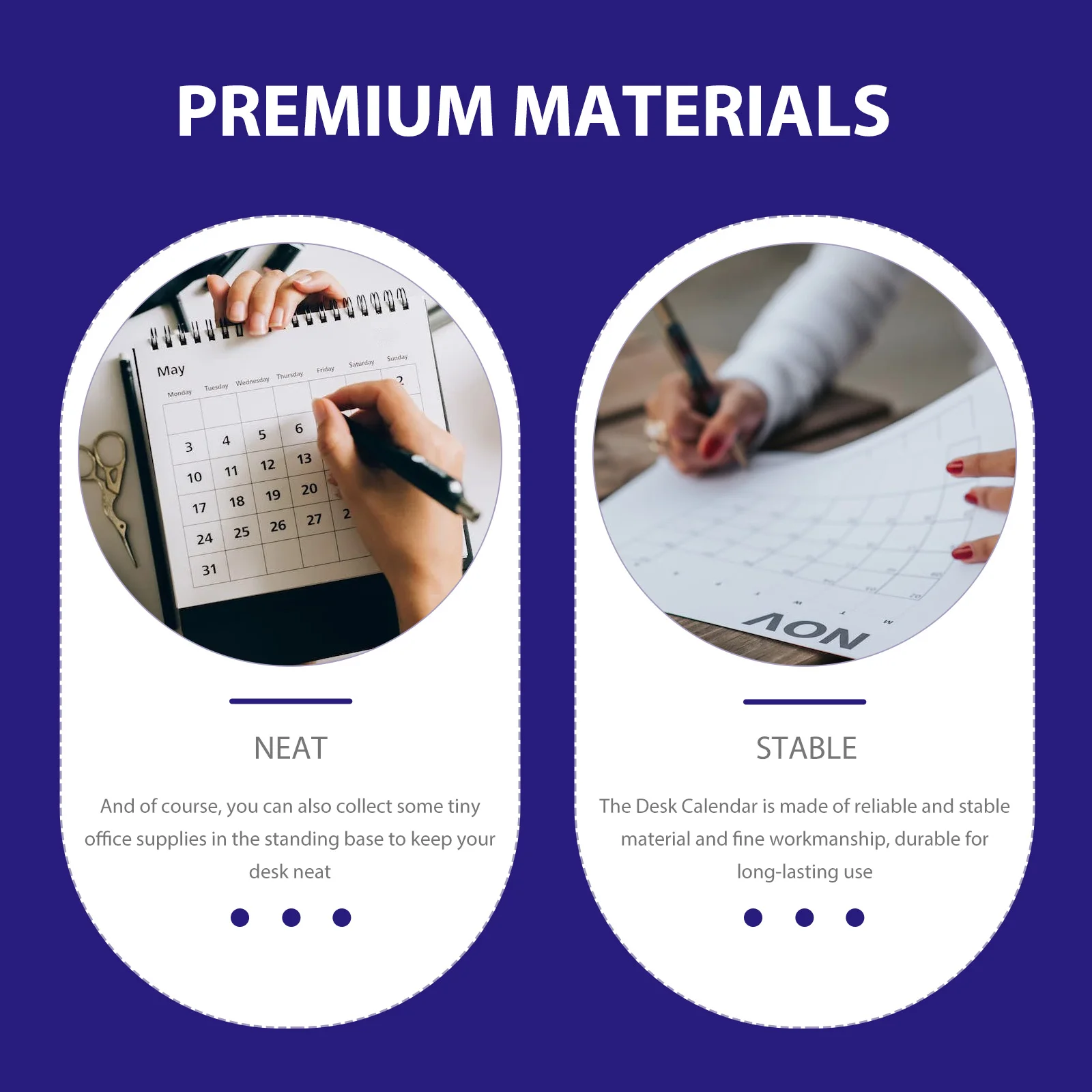 الإبداعية أجندة مكتبية /رزنامة مكتبية الحديثة الدائمة الوجه التقويم لمكتب ديكور المنزل الاستخدام اليومي الملحقات المنزلية منضدية #6