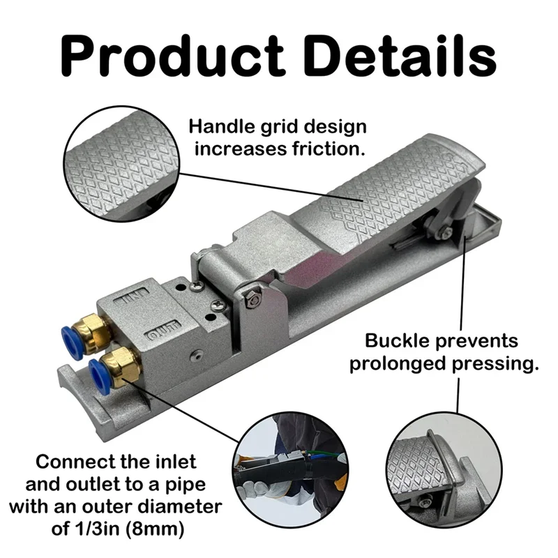 Blaster Machine Accessories Pneumatic Switch Machine Sandblaster Palm Pressing Control Handle