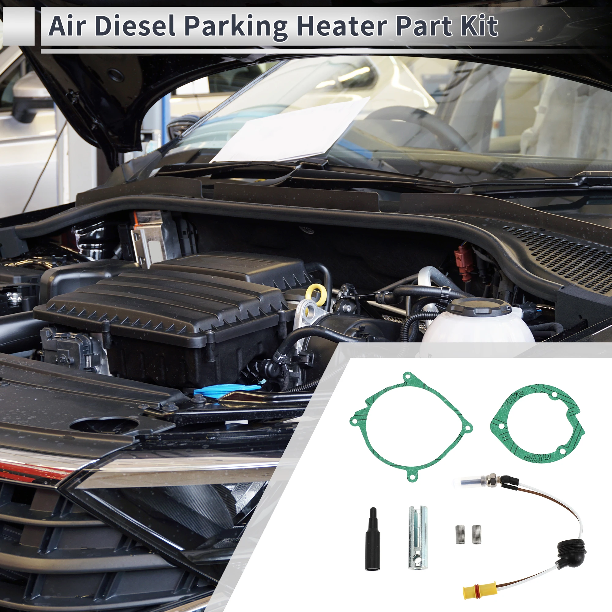 

UXCELL Air Diesel Parking Heater Part Kit Glow Plug Repair Kit 24V for Car Truck Van RV