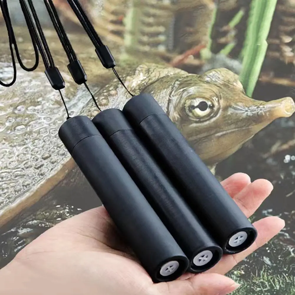 

Lightweight Loud Sound Turtle Whistle Plastic Portable Fishermen's Aids Whistle Black Emergency Camping Whistle Hiking
