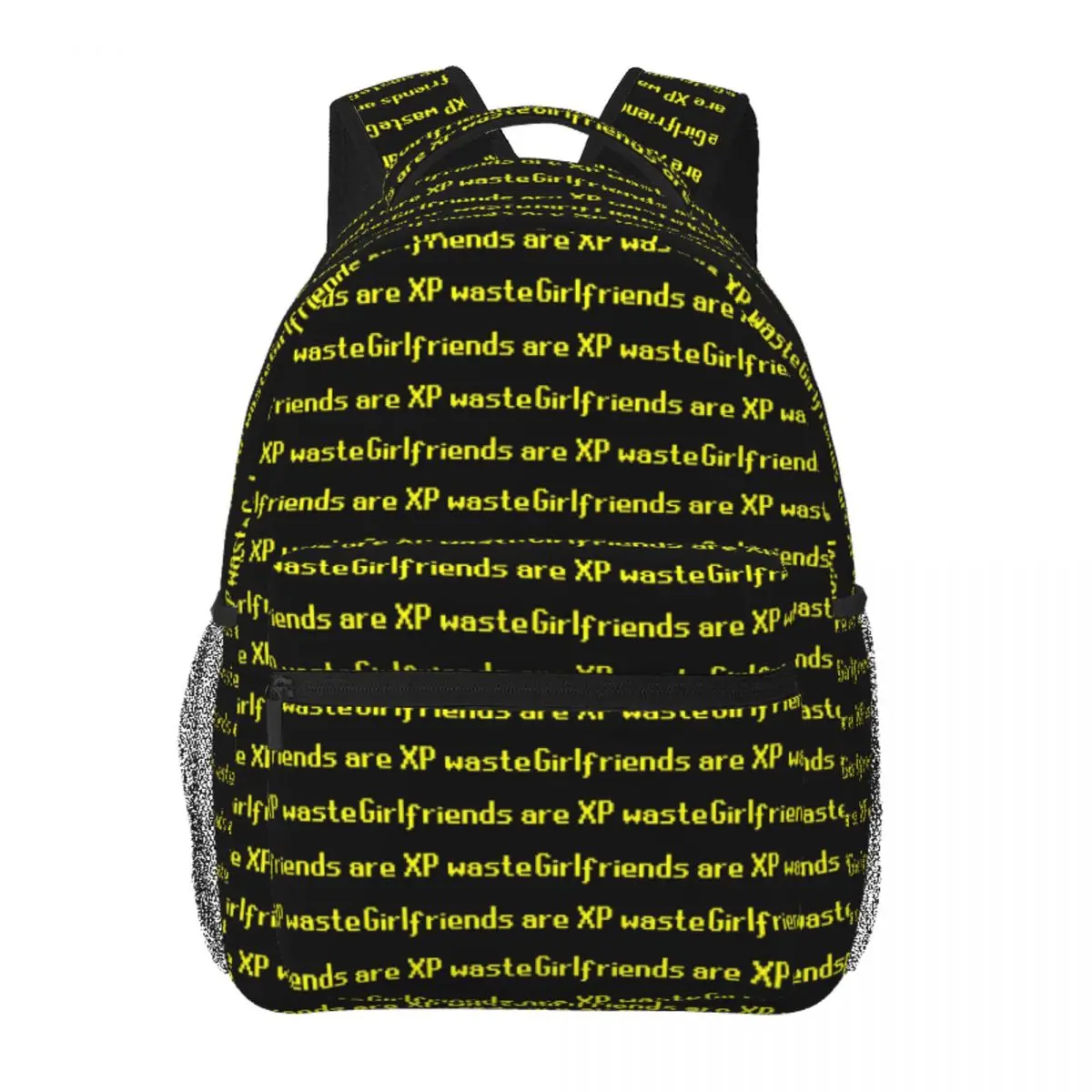 

Xp Waste Backpack Student BookBag Kids School Bag Laptop Shoulder Bags for Men Women