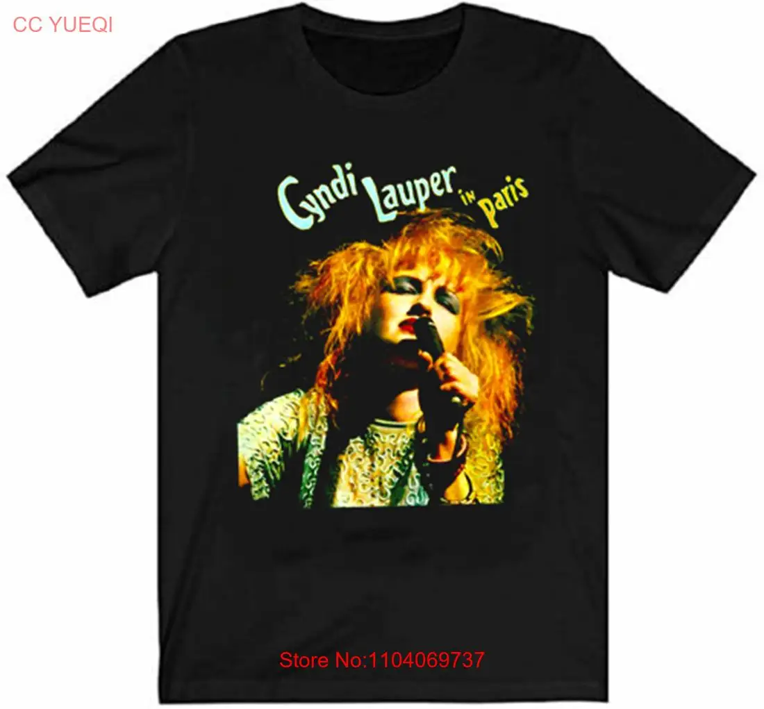 Cyndi lauper Singer T shirt Gifl For Fan Men And Women Size S-4XL HE35