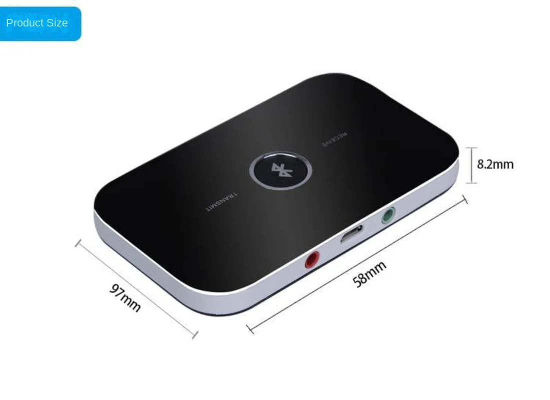 

B6 Bluetooth Adapter - Receiver and Transmitter, Bluetooth Transceiver 4.0 Receiver/Transmitter, Bluetooth Receiver B6