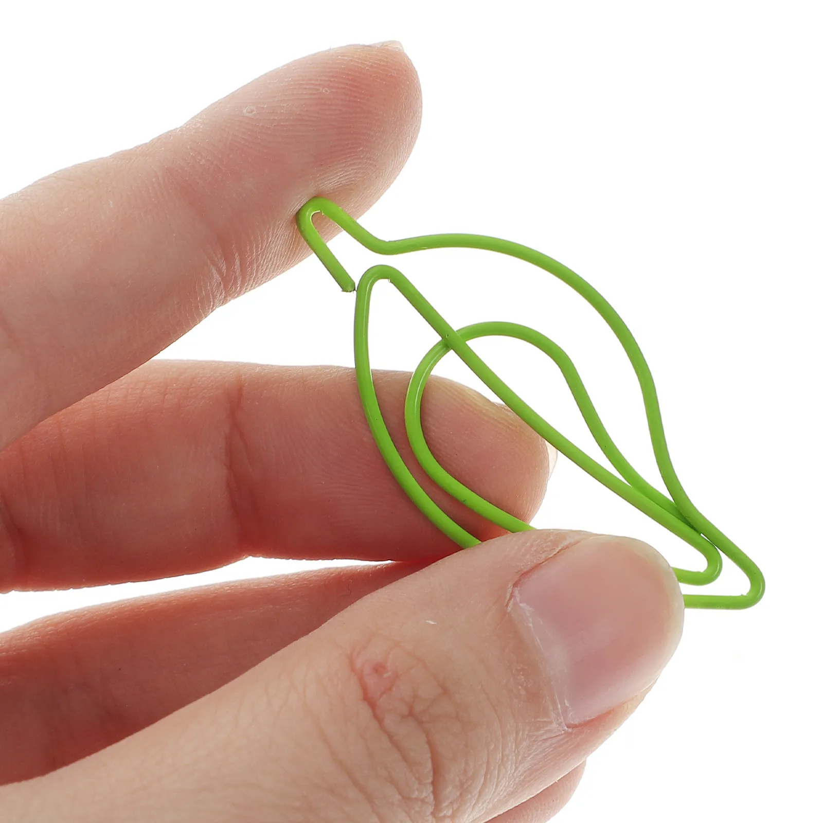 

30Pcs Metal Leaf Shaped Paper Clips Creative Paper Clamp for Office Document School Supplies File Clips Metal Paperclips