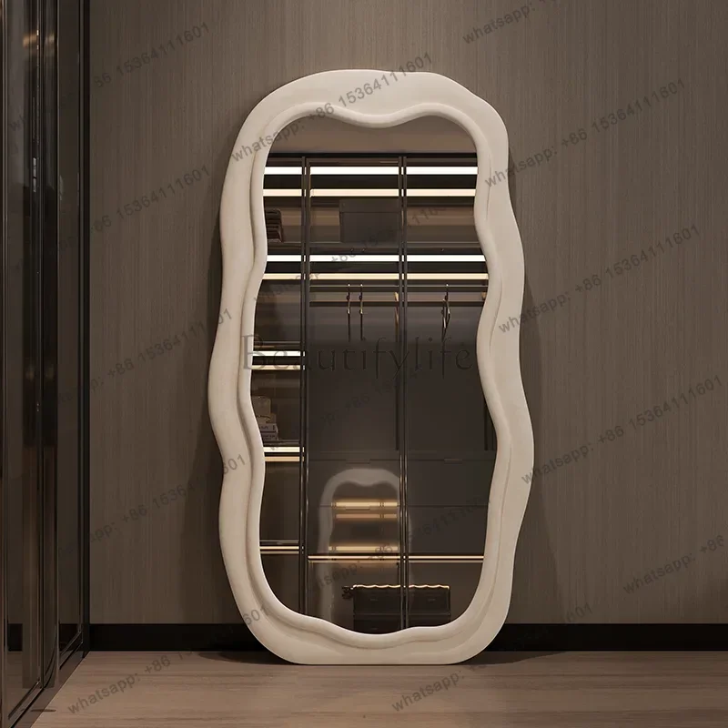 LD Standing Wall Mirror Living Room Modern Moving Moving  Girls Luxury Big Funky Mirror Bathroom Espelhos Home Products