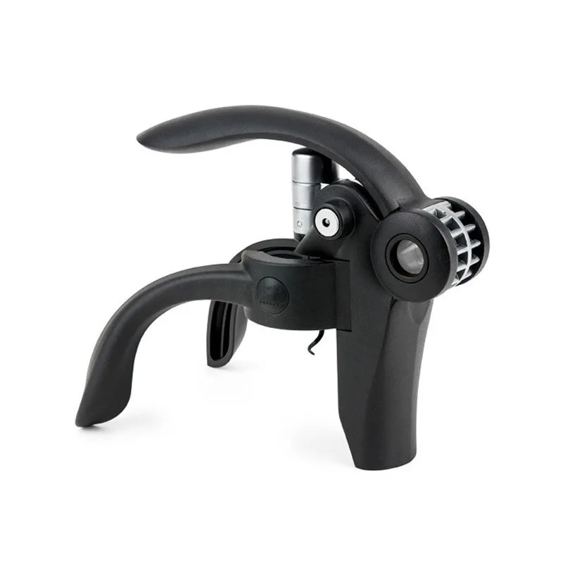 Creative manual fast wine bottle opener lever type rabbit ear screwdriver