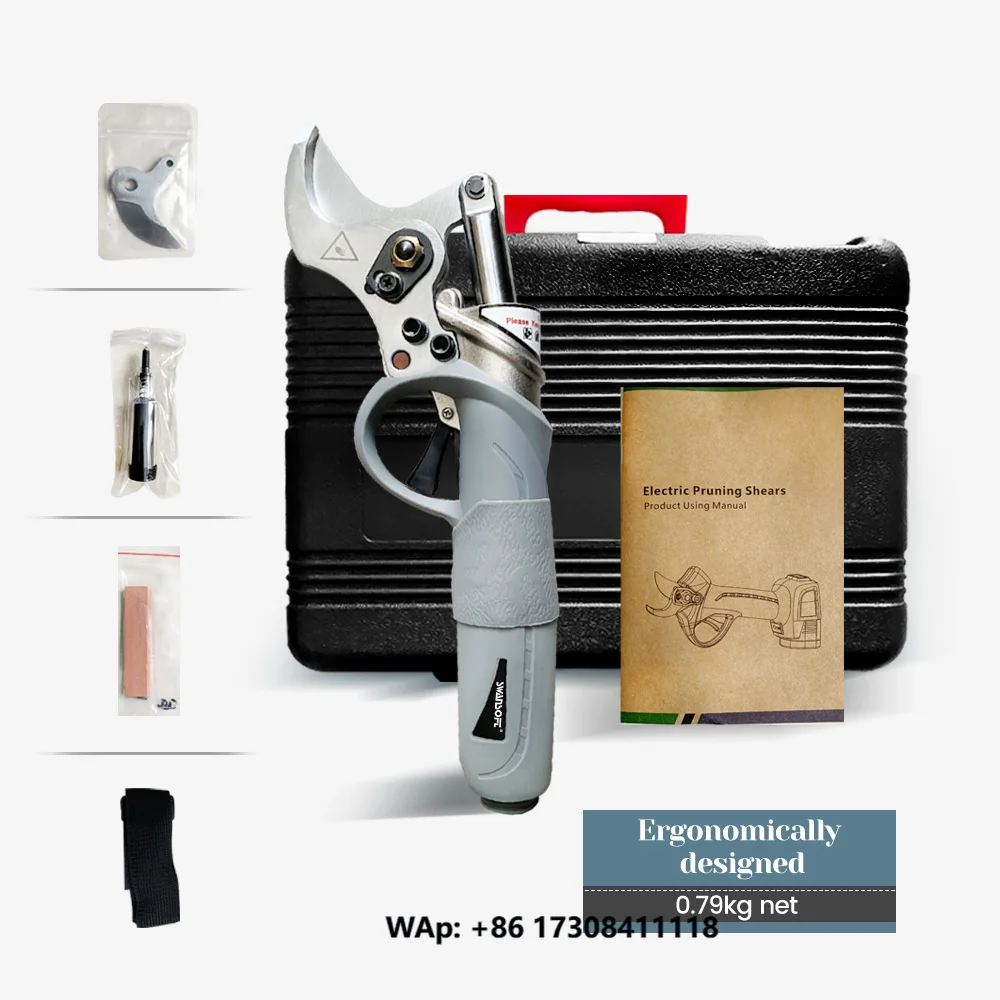 45mm50mm Large Diameter Scissors Cordless Electric Pruner for Fruit Trees 36V Garden Pruning Scissors