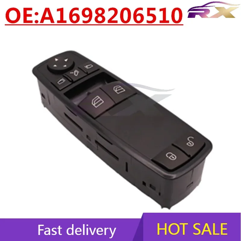 

OEM:A1698206510 Suitable for Mercedes-Benz glass lift switch main driver glass controller assembly auto parts
