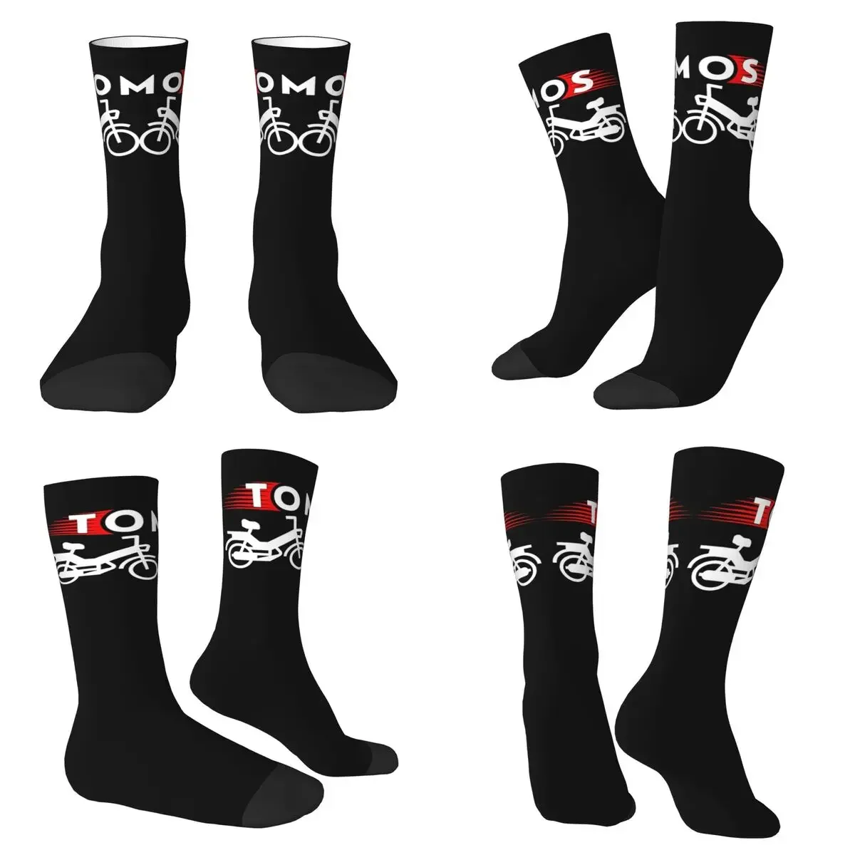 

Носки Tomos Moped Socks Harajuku, высококачественные носки на все случаи жизни, длинные носки на все сезоны, унисекс, подарки на День святого Валентина