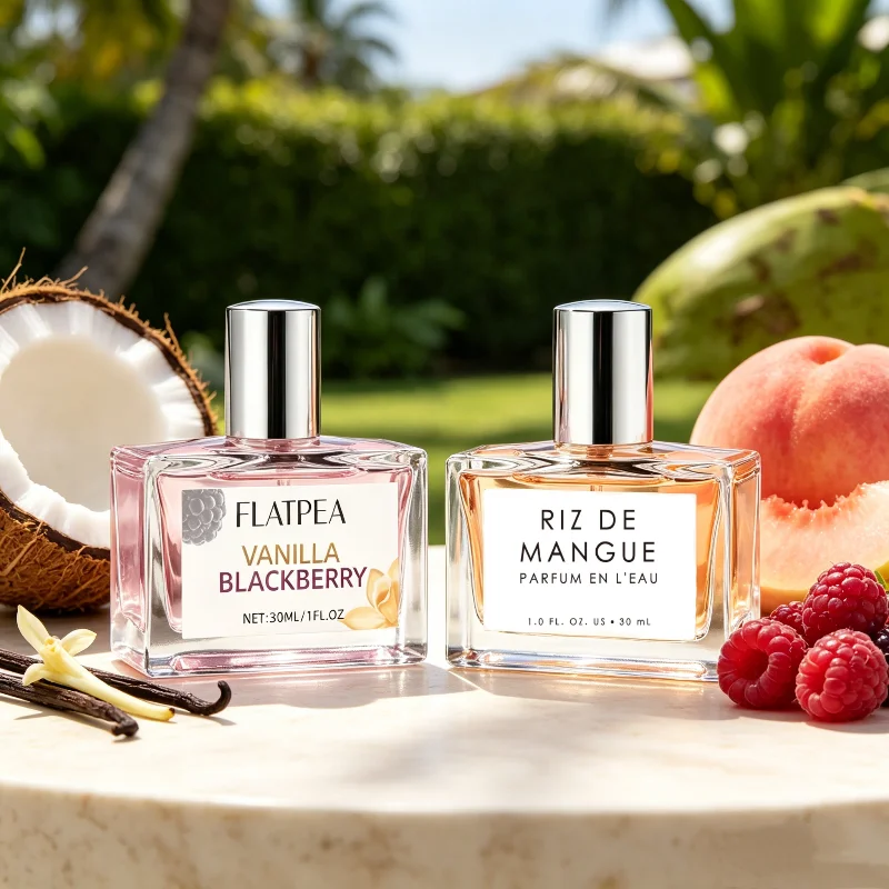 

Natural Fruit Fragrance Eau De Toilette 30ml Vanilla Cream Pistachio Sandalwood Lasting Spray Portable Men's Women's Perfume New