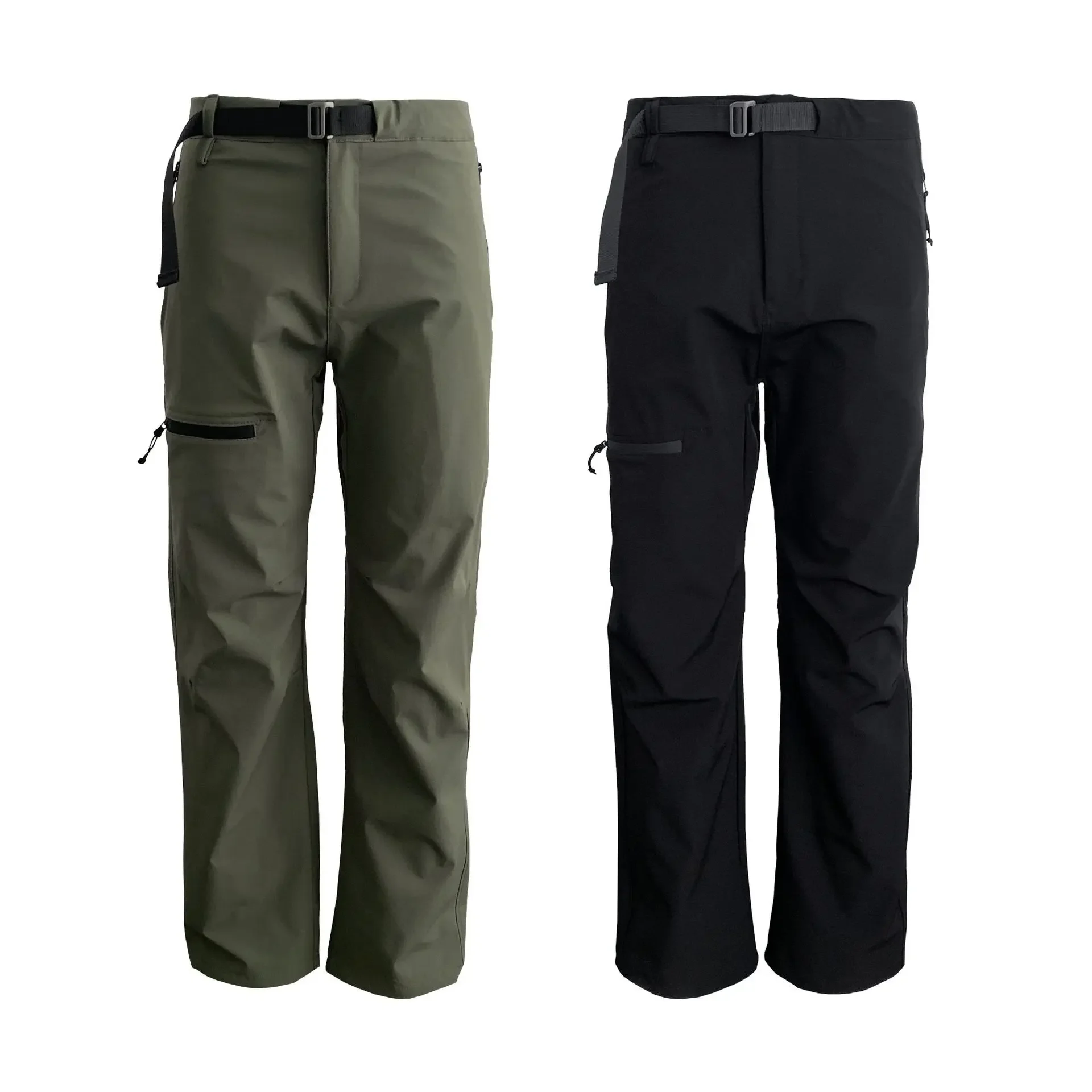 Spring Outdoor Tough Guy Solid Color Breathable Quick-drying Mountaineering Casual Pants Three-dimensional Cutting Pants