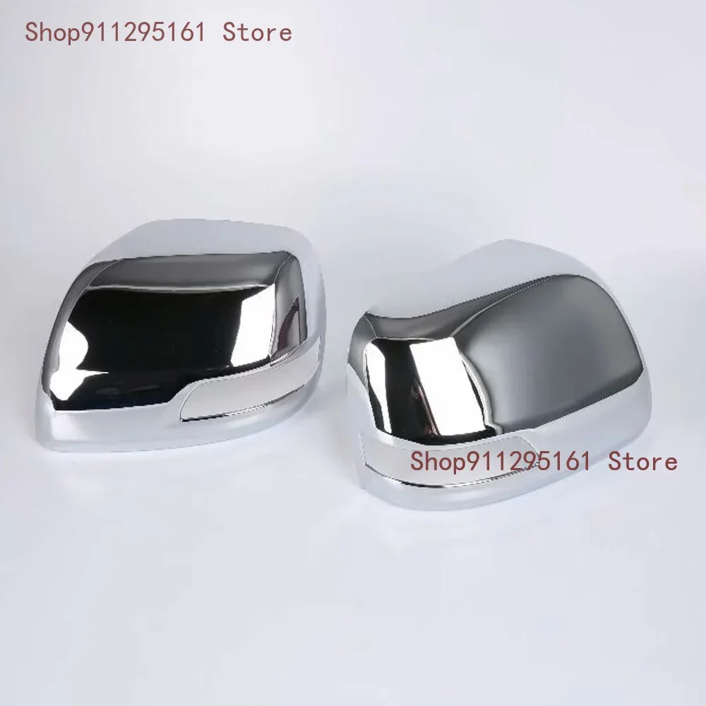 For Toyota Land Cruiser Prado FJ150 150 2018 2019 ABS Chrome Side Rearview Mirror Cap Cover Trim Exterior Accessories Styling