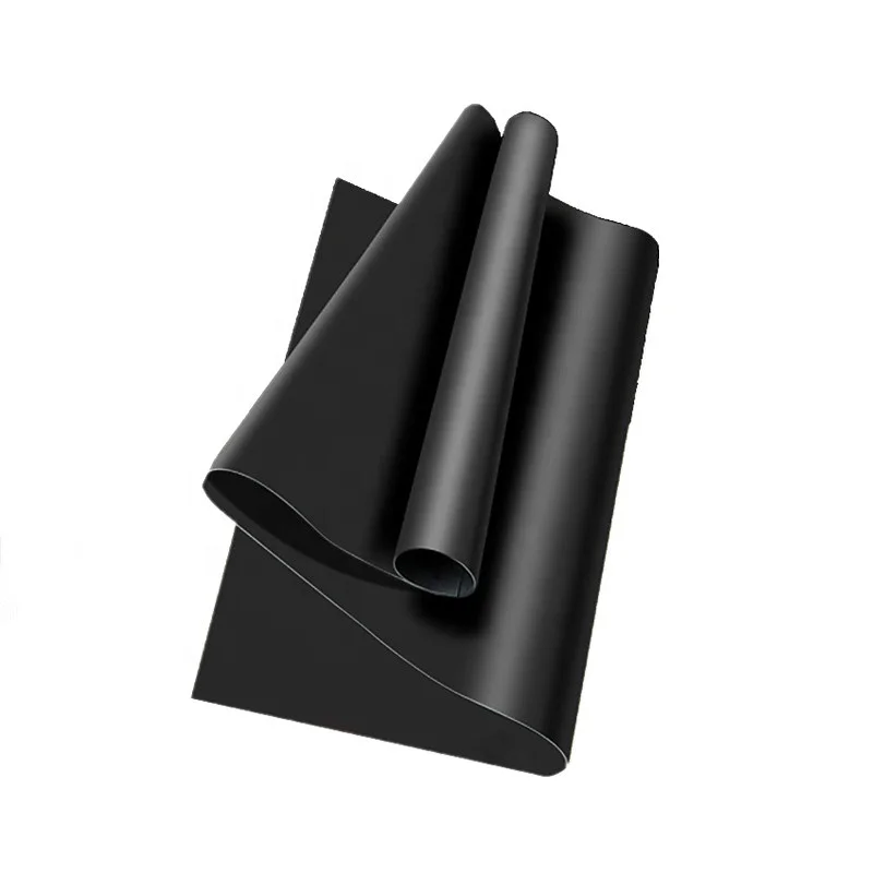 8m Width 1.2mm Thick Impermeable 30 45 60 Mil Black White Epdm Rubber Pond Pool Sheet Liner-10x10 cm sample