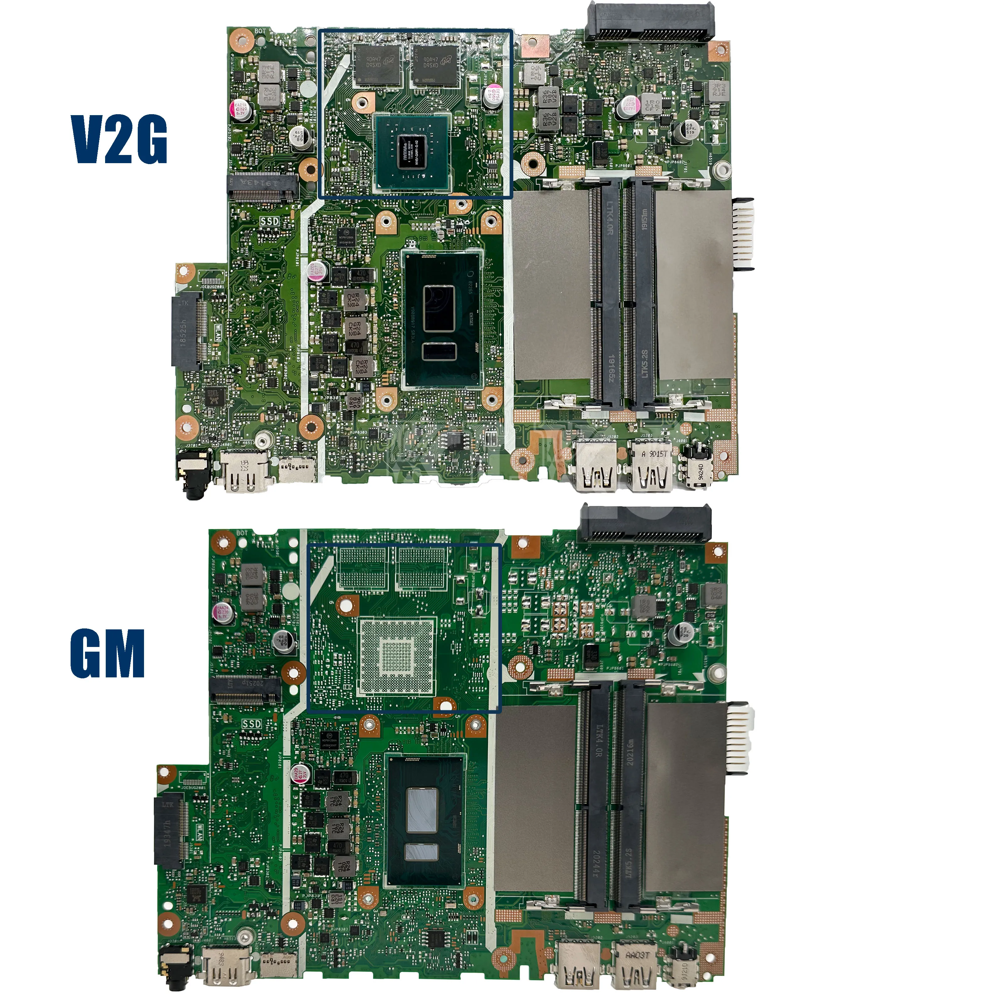 Motherboard Dinzi X507UB X507UBR UNTUK Asus X507utar X507UA X507UF Y5000UB Y5000U Laptop Mainboard dengan I3 I5 I7 6th 8th V2G/GM