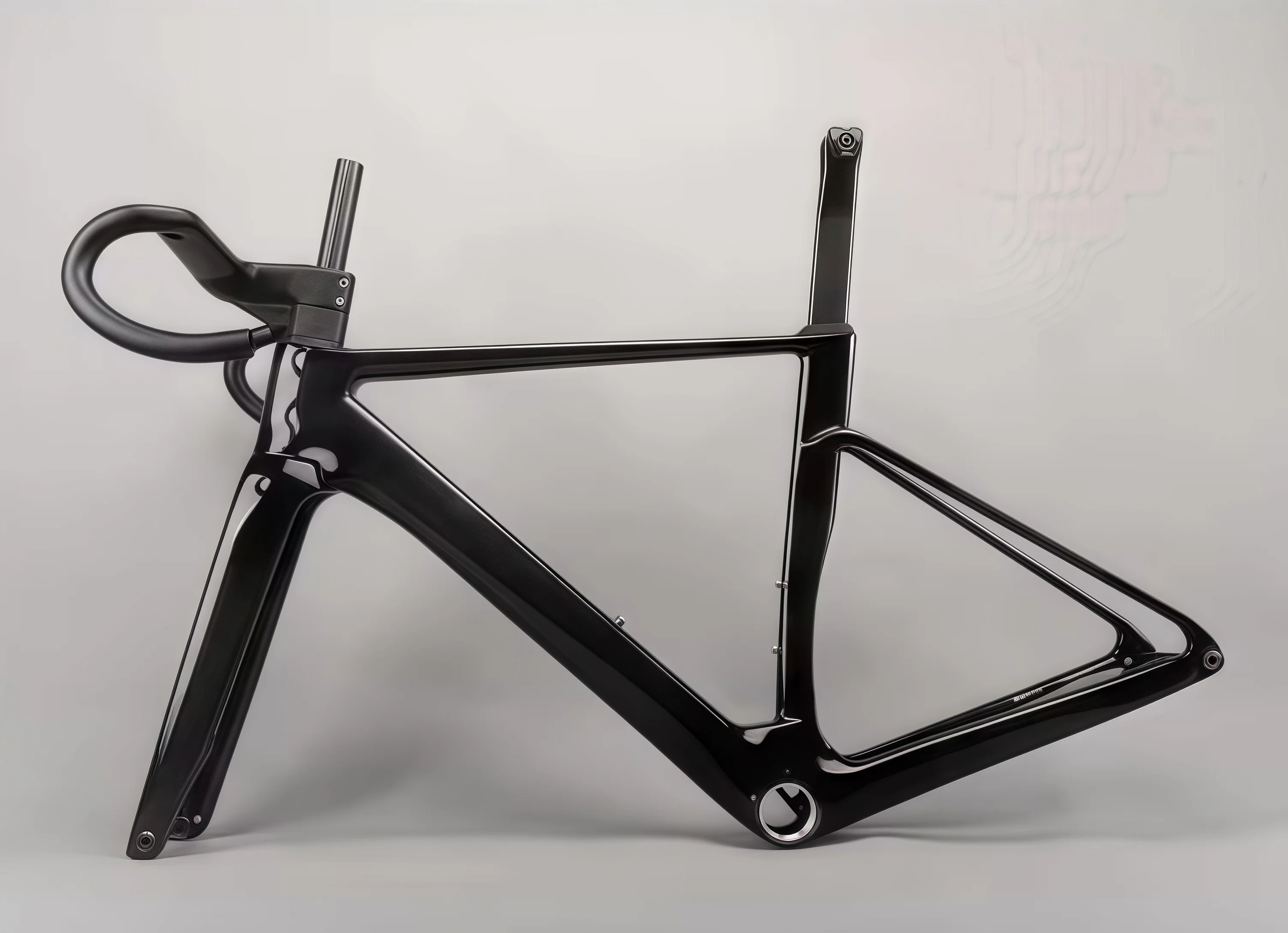 New Carbon Road Bike Frame OSTRO VAM 2 Road Bicycle Carbon Frameset Fully Internal Cable Routing Integrated Barstem DPD Shipping