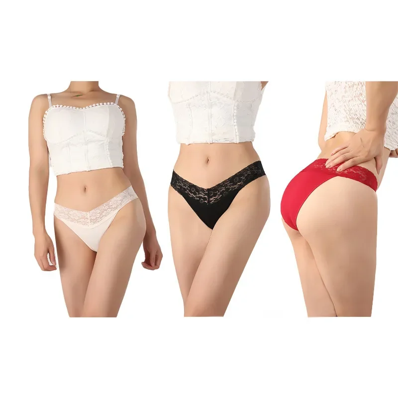 

New Lace Women's Underwear Low Rise Sexy Comfortable Breathable Briefs Sexy Panties