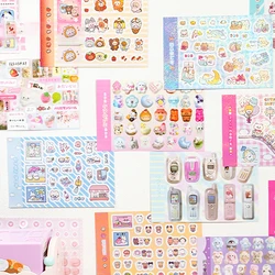 Mr. Paper, 72 Sheets/book,  Cute Cartoon Animal Pattern Instagram Style Stickers, Scrapbook Diary Decoration Stationery Stickers