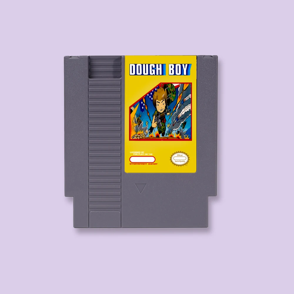 

Dough Boy Game Cartridge Action Game For NES 8Bit 72PIN Consoles Game Card