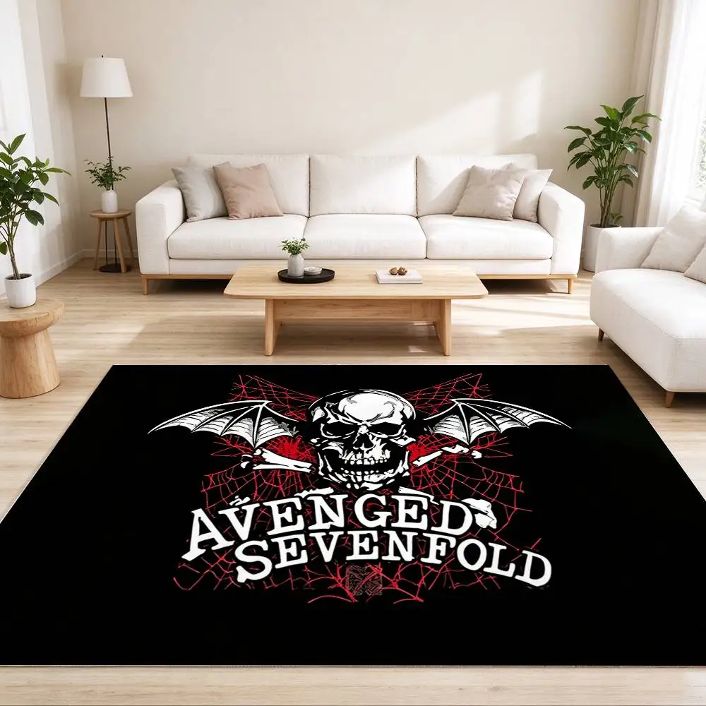 COOL Band A-Avenged Sevenfold Soft Absorbent Decorative Floor Mat for Bathroom Entryway Living Room