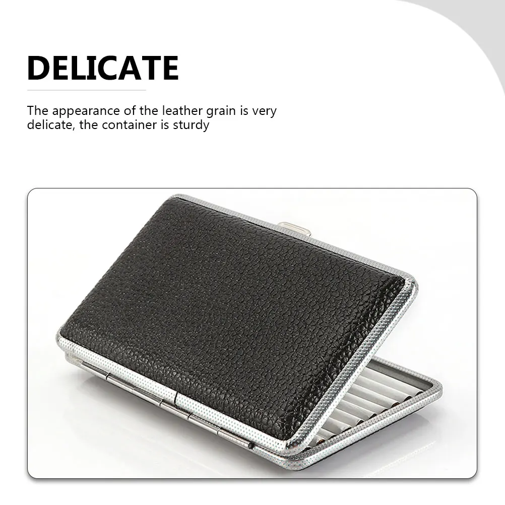 

Metal Cigarette Case Supply Storage Shell Convenient Aluminum Alloy Accessory Man
