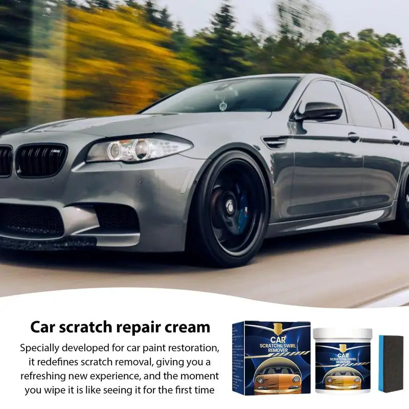 

Car Scratch Swirl Remover 100g Anti-Scratch Ceramic Wax Auto Paint Scratches Water Spots Car Detailing Repairing Car Products