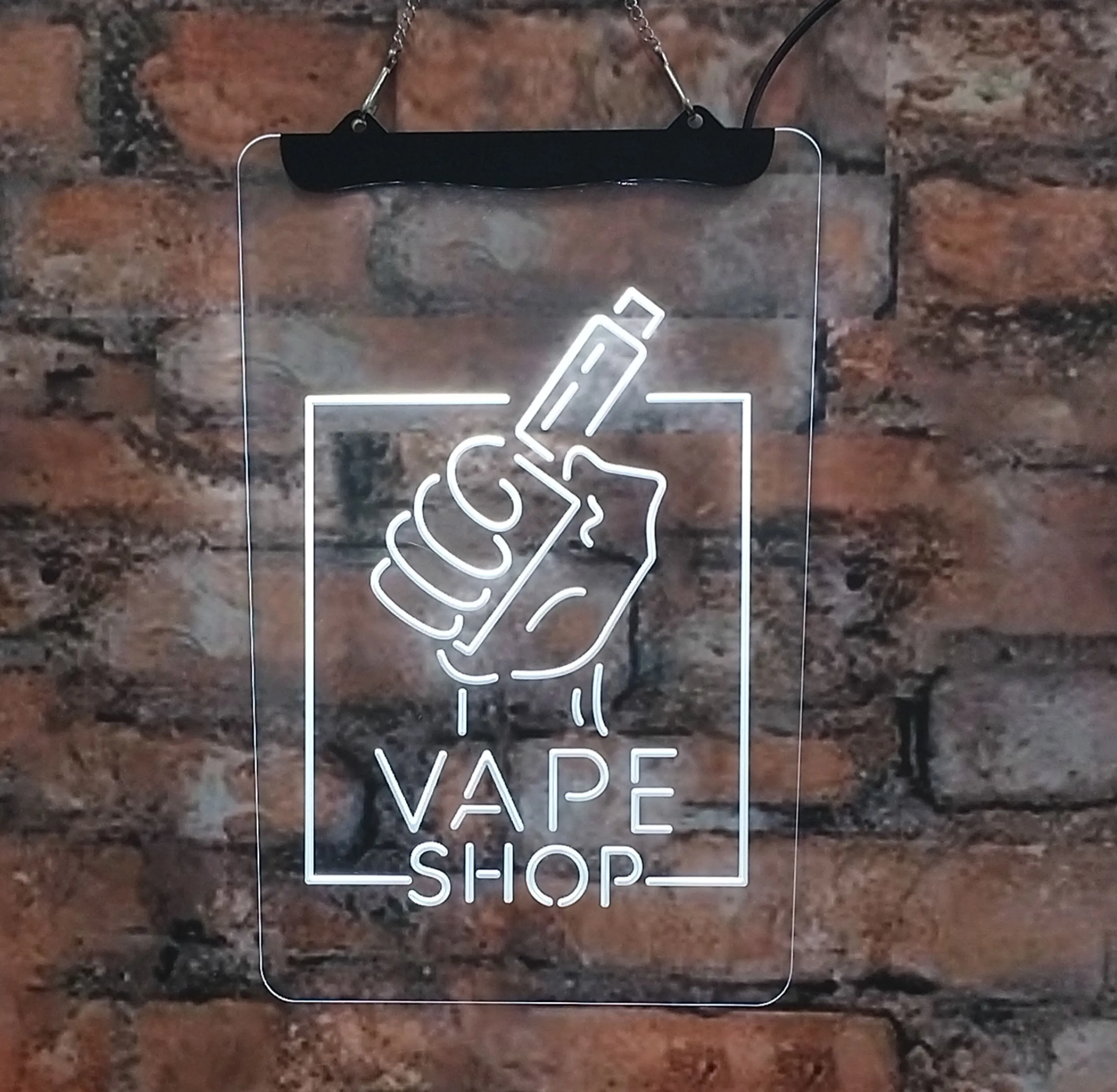 Vaping Store - Letrero LED de neón para tienda