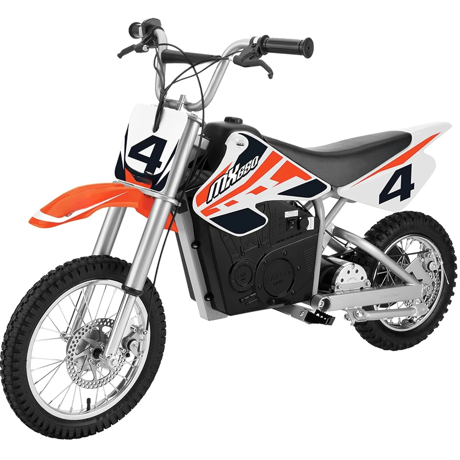 MX650 Dirt Rocket Bike Tuttio Electric Ride-On for Ages 16+, 220 lb Max Weight, Orange – 36V Battery, Up to, Customized