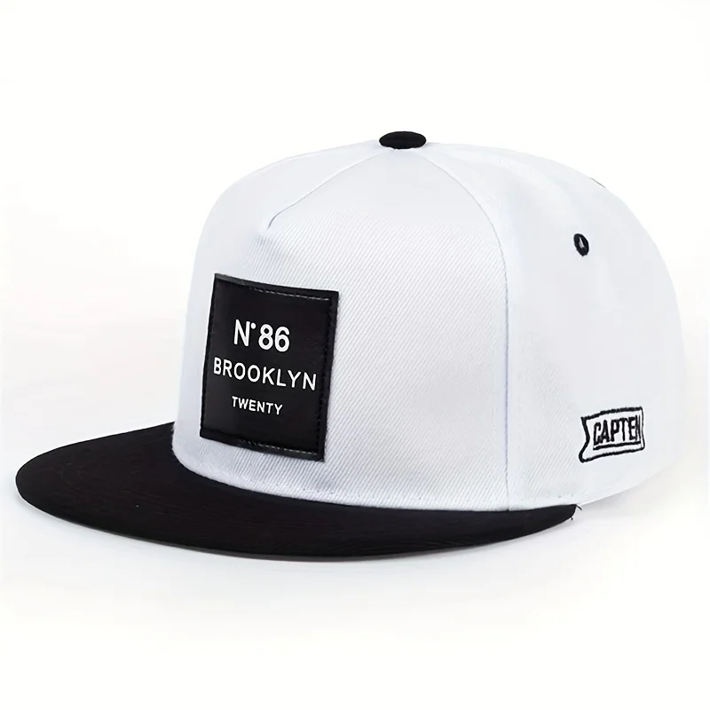 Fashion Men Women BROOKLYN Baseball cotton adjustable Snapback Hat Leather label N86 Hip Hop Caps Sun Hat Unisex Trucker Hats