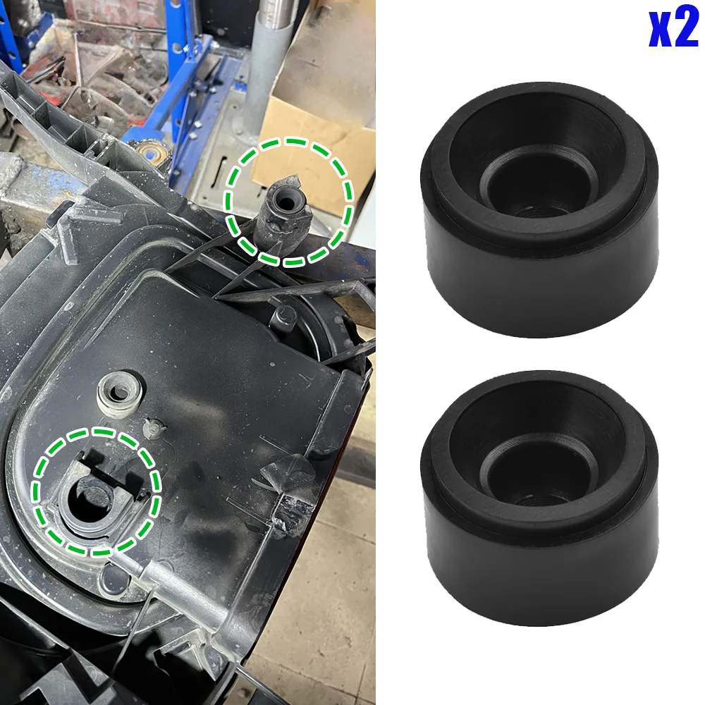 2x For Volvo XC70 III 2008 2009 2010 2011 2012 2013 2014 2015 2016 NEW Rubber Engine Cover Trim Mounting Bush