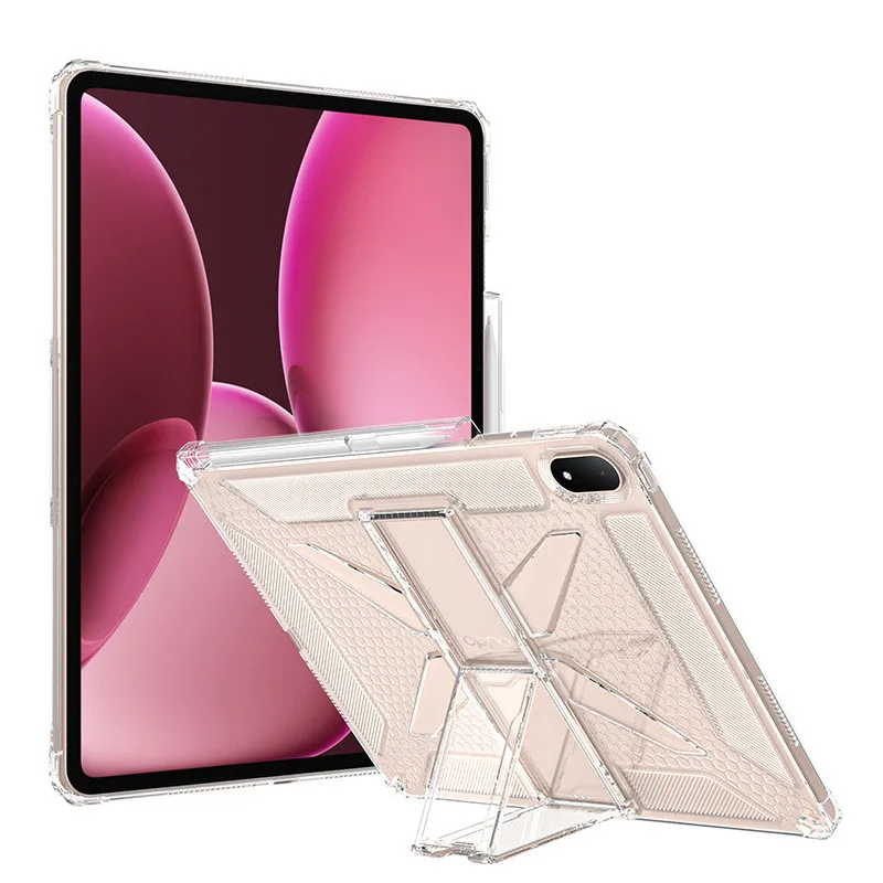

Прозрачный чехол из ТПУ с рассеиванием тепла для Redmi Pad 2 11 дюймов 2025 SE 11 8,7 MiPad 7 7Pro 11,2 дюйма 5 6 Pro 11 дюймов со слотом для ручки