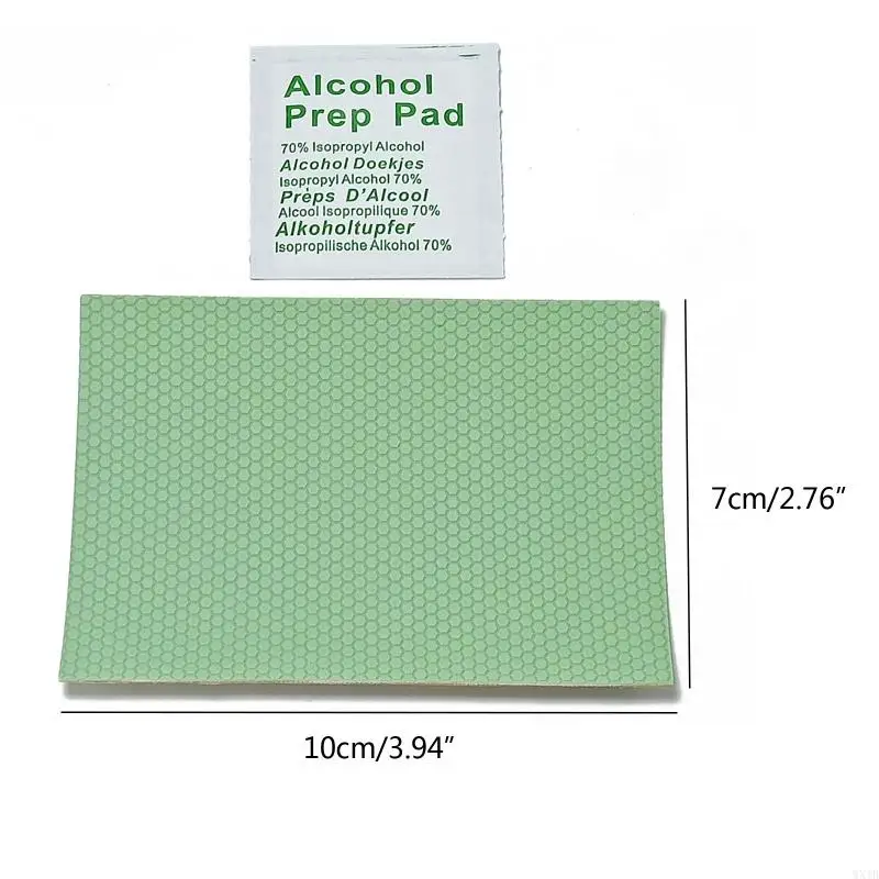 수제 비 슬립 마우스 스킨 스케이트 그립 테이프 게임 마우스 사이드 스티커 DIY 자체 절단 용 고품질 실리카 젤