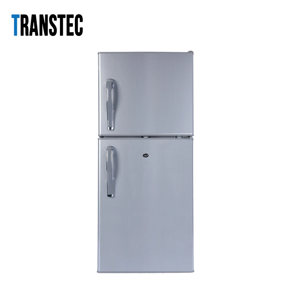 One of the Most Popular Domestic Appliances 98L Upright Double Door Refrigerator Solar Powered Dc 12V Solar  Refrigerator