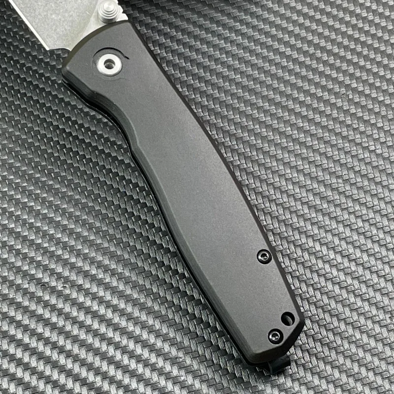 Coltello pieghevole da campeggio esterno Lama D2 Manico in lega di alluminio Tasca Sopravvivenza Tattica Caccia Utilità Coltelli da cucina Strumenti CED