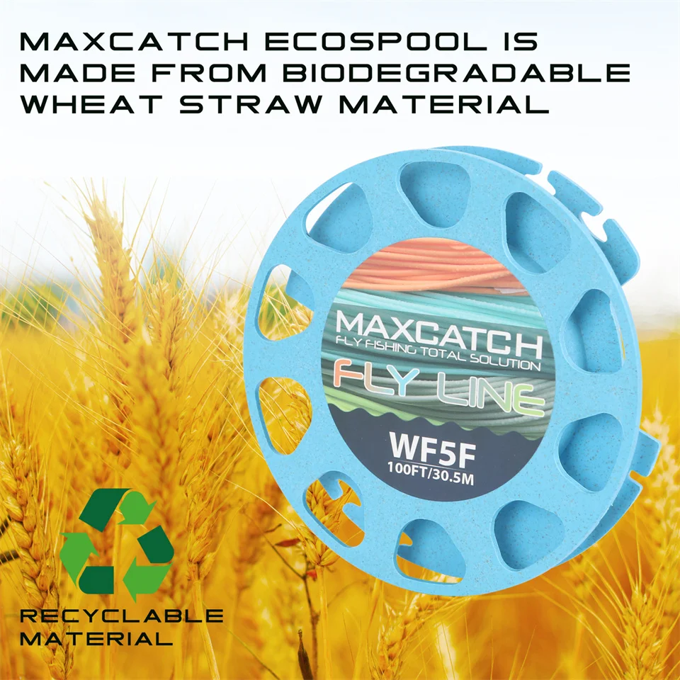 MAXIMUMCATCH WF Fliegenschnur – Gewicht vorwärts schwimmend 1–8 WT 100 Fuß in mehrfarbiger Fliegenfischen mit hoher Sichtbarkeit – Detail 22
