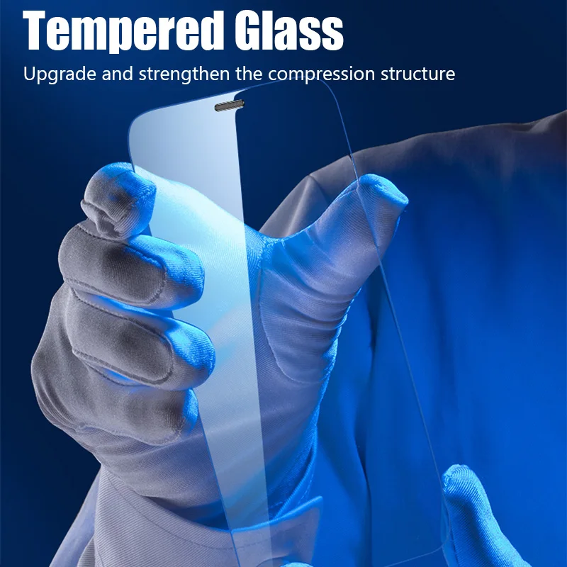 5PCS Tempered Glass For iPhone 14 13 12 11 Pro Max Mini Screen Protector for iPhone 14 8 7 6 6S Plus X XR XS Max SE 2022 Glass