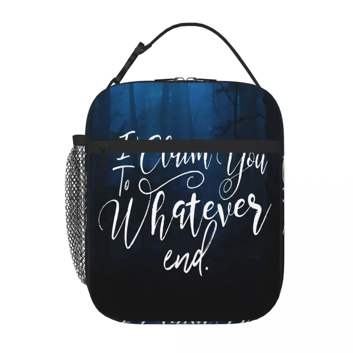 Bestselling Throne Of Glass To Whatever Ruffled Reusable Lunch Bag Daily Snack Storage Commuter Lunch Bag