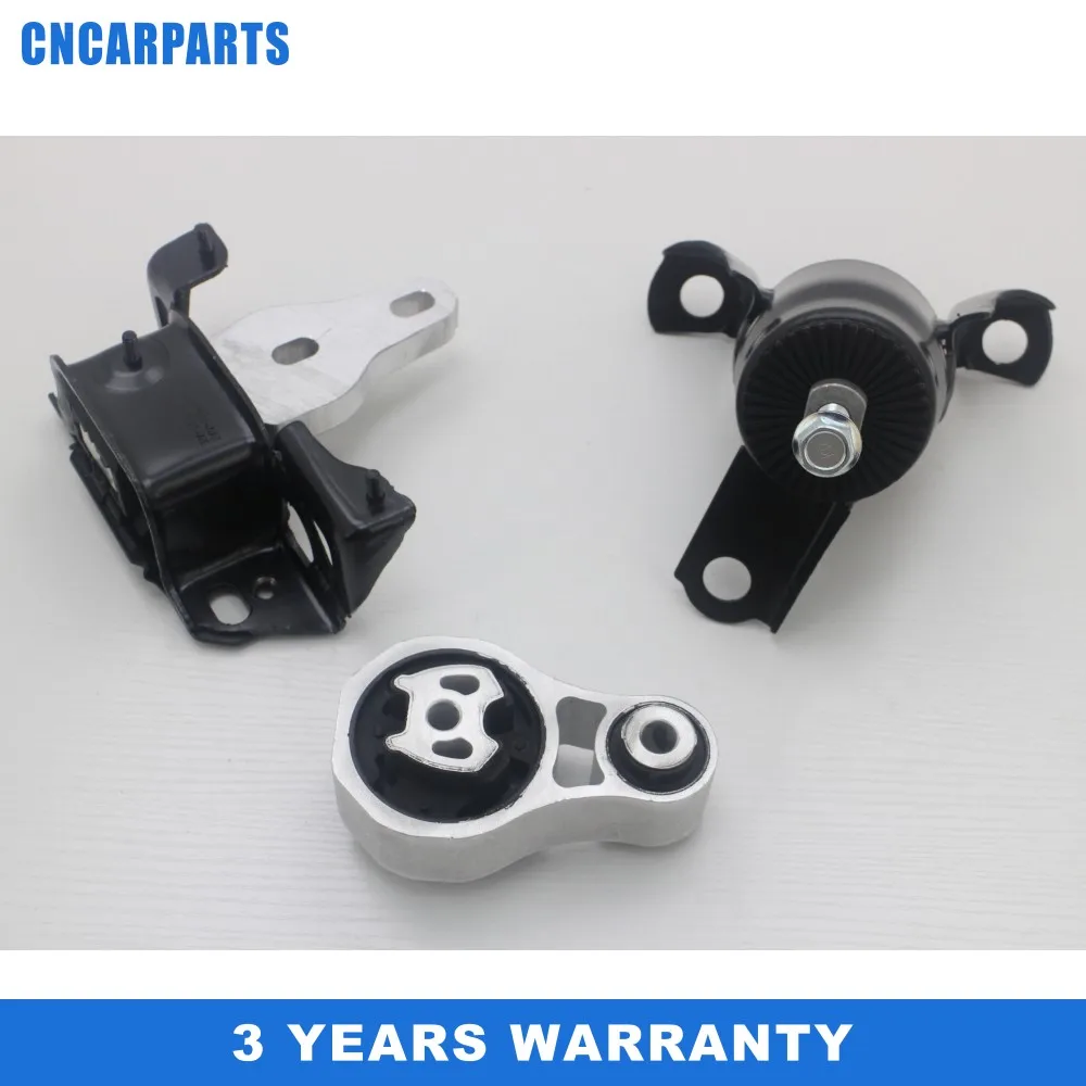 

3X комплект крепления двигателя и трансмиссии, подходящий для Ford Fiesta 11-16 1.6L Auto Dual Cl