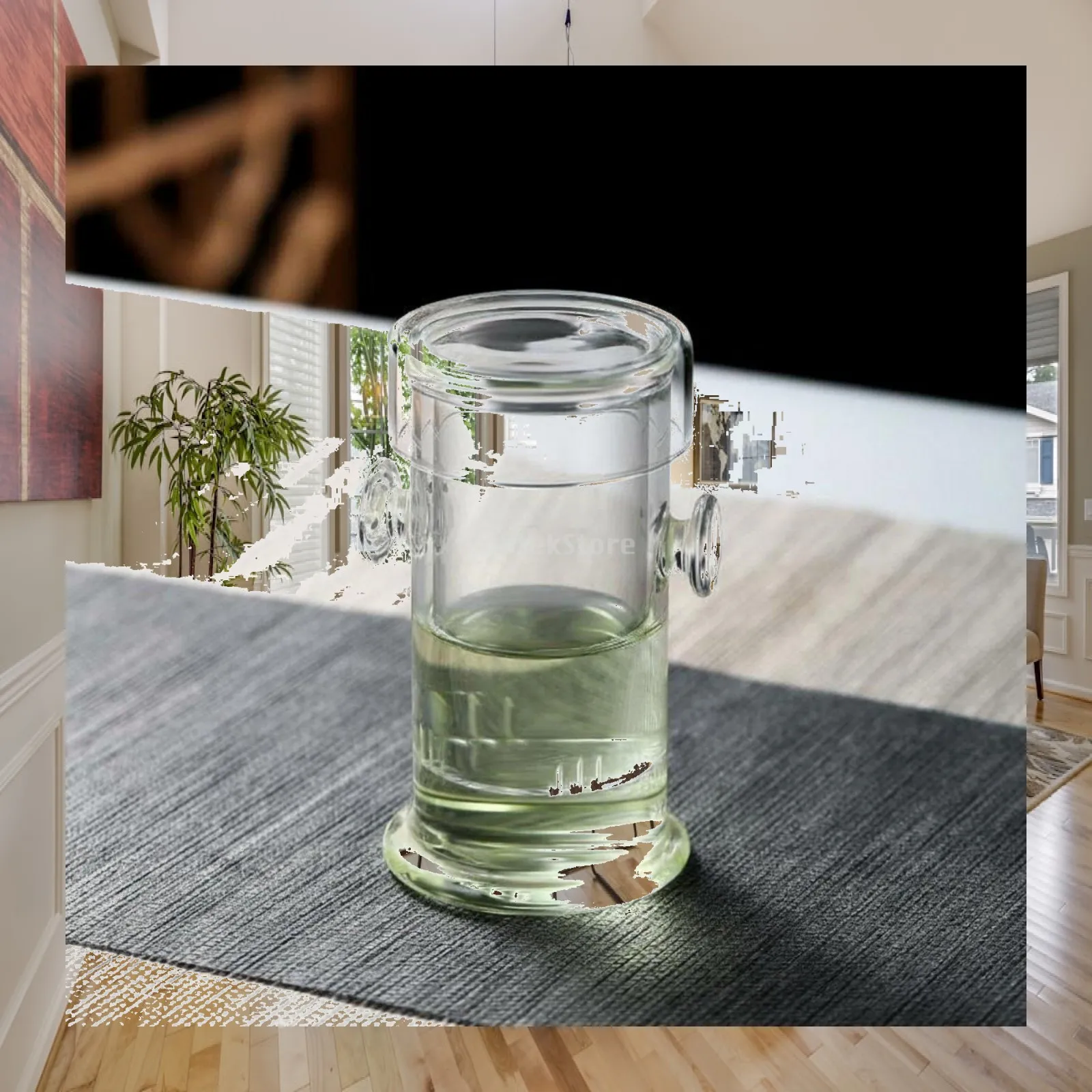 Elegant Glass Industrial Teapot Borosilicate Infuser Kettle for Oolong Puer Green Tea Ritual